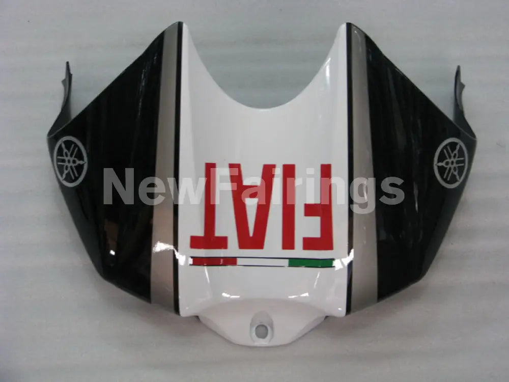 Black and White FIAT - YZF-R1 04-06 Fairing Kit