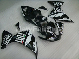 Black and White FIAT - YZF-R1 12-14 Fairing Kit