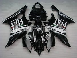 Black and White FIAT - YZF-R6 06-07 Fairing Kit