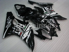 Black and White FIAT - YZF-R6 06-07 Fairing Kit