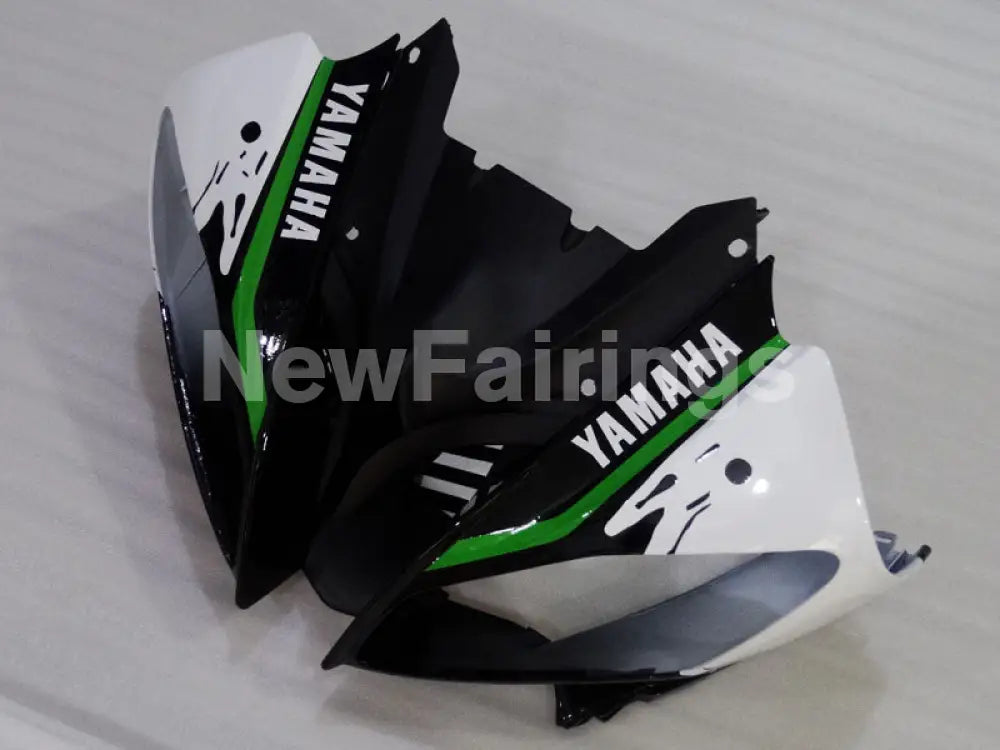 Black and White Green Monster - YZF-R6 08-16 Fairing Kit