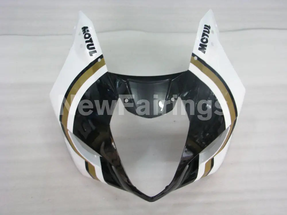 Black and White Lucky Strike - GSX-R1000 03-04 Fairing Kit