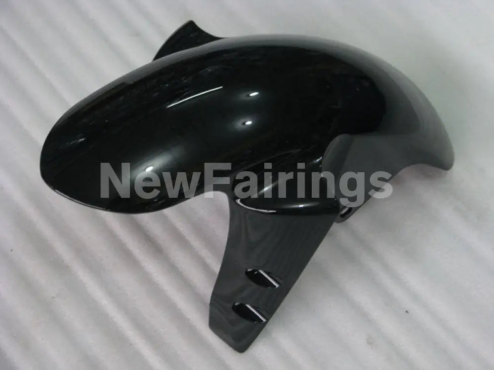 Black and White Matt Black Factory Style - YZF-R1 02-03 Fairing Kit