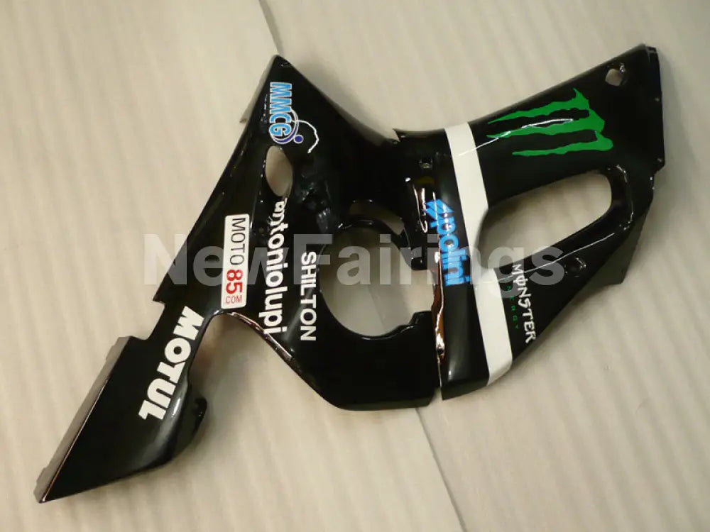 Black and White Monster - YZF-R6 98-02 Fairing Kit