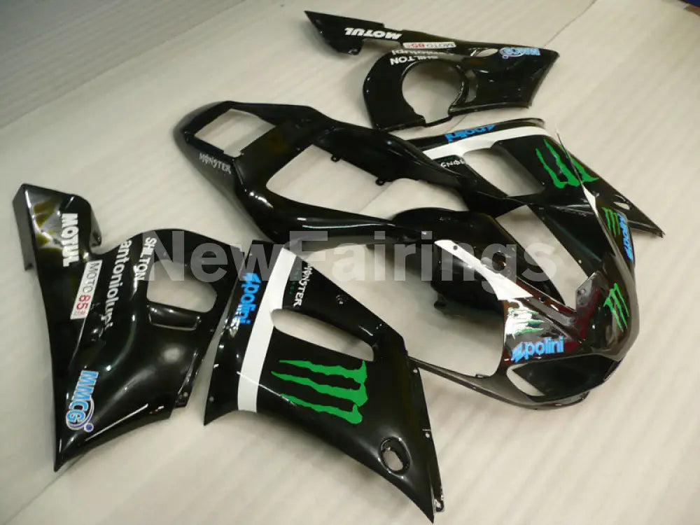 Black and White Monster - YZF-R6 98-02 Fairing Kit