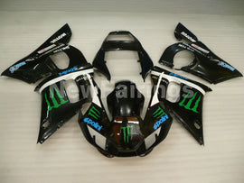 Black and White Monster - YZF-R6 98-02 Fairing Kit