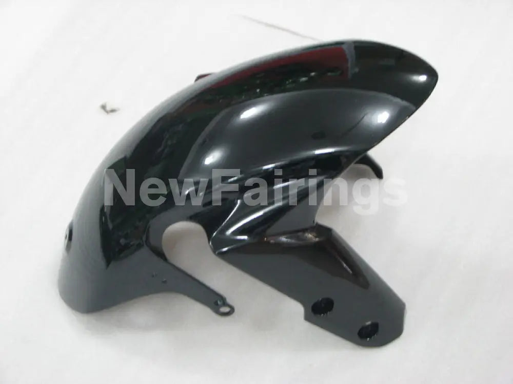 Black and White Red Factory Style - GSX-R600 11-24 Fairing Kit