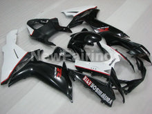 Cargar imagen en el visor de la galería, Black and White Red Factory Style - GSX-R600 11-24 Fairing Kit