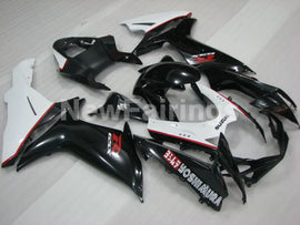 Black and White Red Factory Style - GSX-R600 11-24 Fairing Kit