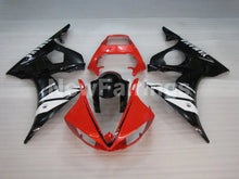 Cargar imagen en el visor de la galería, Black and White Red Factory Style - YZF-R6 03-04 Fairing Kit