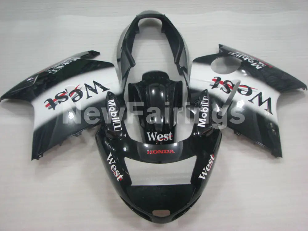 Black and White West - CBR 1100 XX 96-07 Fairing Kit