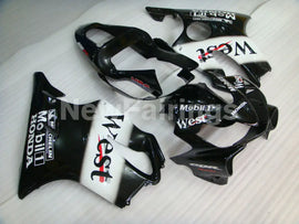 Black and White West - CBR600 F4i 01-03 Fairing Kit