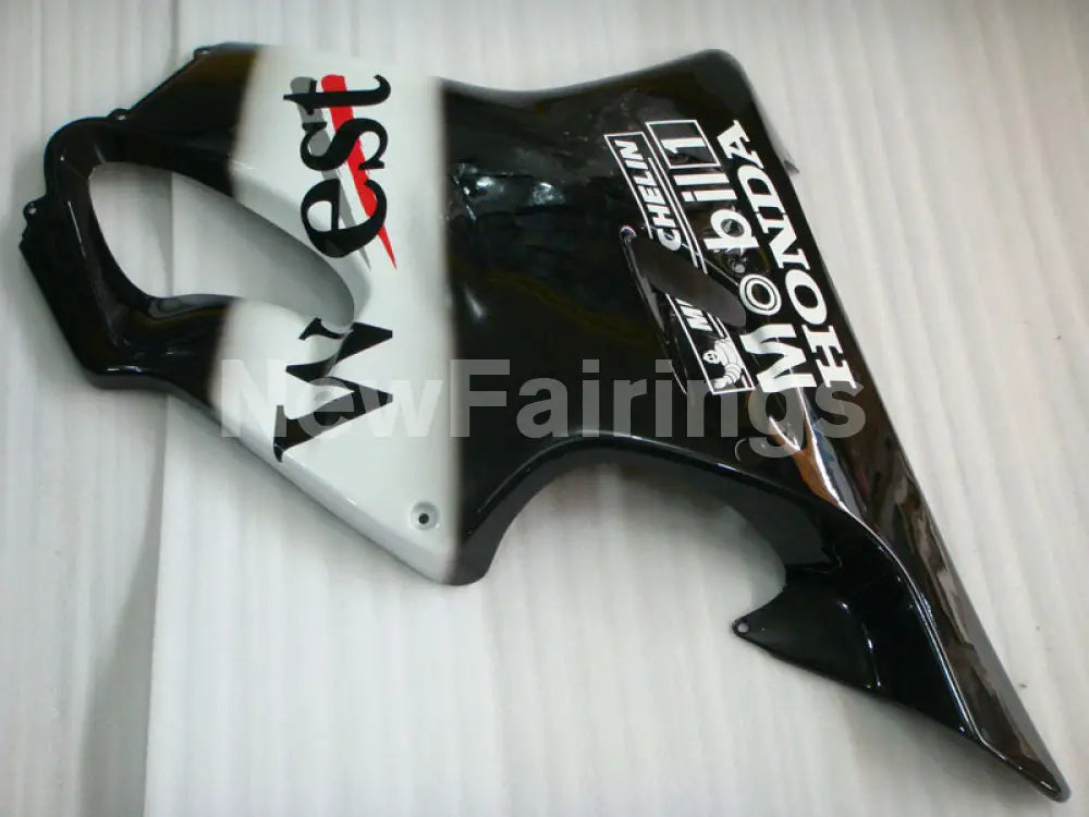 Black and White West - CBR600 F4i 01-03 Fairing Kit