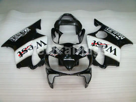 Black and White West - CBR600 F4i 01-03 Fairing Kit