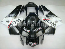 Cargar imagen en el visor de la galería, Black and White West - CBR600RR 03-04 Fairing Kit
