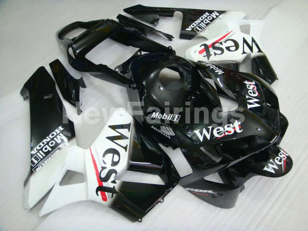 Black and White West - CBR600RR 03-04 Fairing Kit