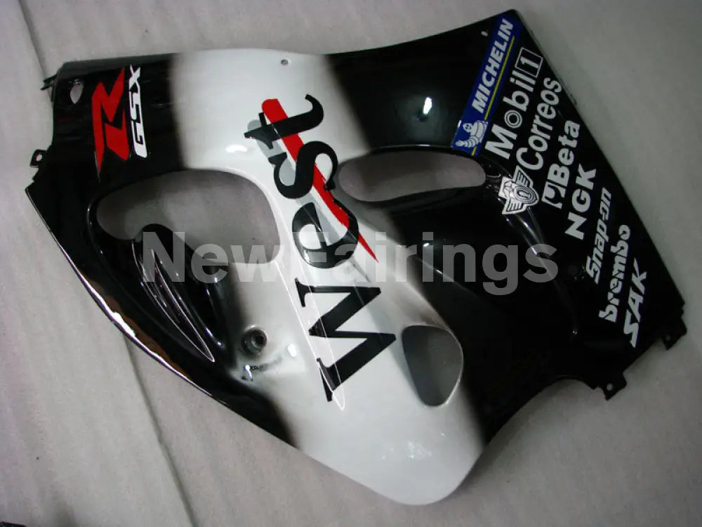 Black and White West - GSX-R600 96-00 Fairing Kit