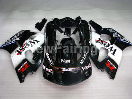 Black and White West - GSX-R600 96-00 Fairing Kit