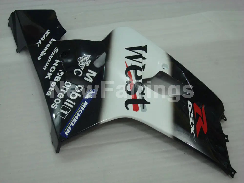 Black and White West - GSX-R750 04-05 Fairing Kit