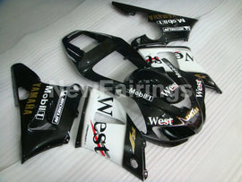 Black and White West - YZF-R1 98-99 Fairing Kit