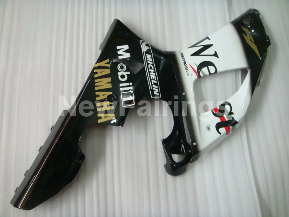 Black and White West - YZF-R1 98-99 Fairing Kit