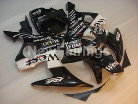 Black and White West - YZF-R6 03-04 Fairing Kit