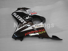 Cargar imagen en el visor de la galería, Black and White Yellow PlayBoy - CBR600 F4i 01-03 Fairing Kit