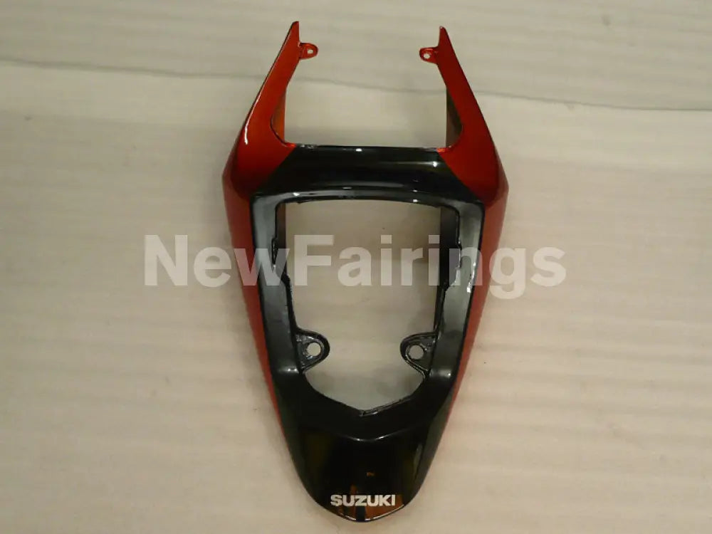 Black and Wine Red Factory Style - GSX-R600 04-05 Fairing Kit
