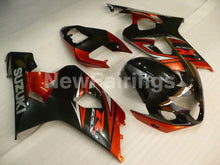 Cargar imagen en el visor de la galería, Black and Wine Red Factory Style - GSX-R750 04-05 Fairing Kit