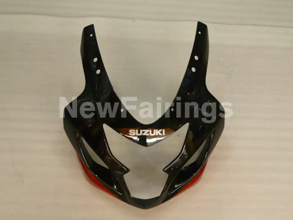 Black and Wine Red Factory Style - GSX-R750 04-05 Fairing Kit