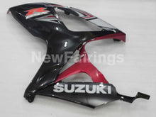 Cargar imagen en el visor de la galería, Black and Wine Red Factory Style - GSX-R750 06-07 Fairing Kit