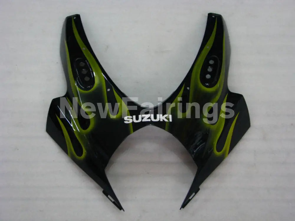 Black and Yellow Flame - GSX-R1000 07-08 Fairing Kit