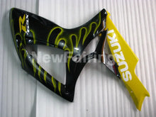 Cargar imagen en el visor de la galería, Black and Yellow Flame - GSX-R600 06-07 Fairing Kit