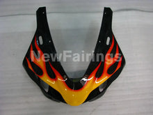 Cargar imagen en el visor de la galería, Black and Yellow Flame - YZF-R1 98-99 Fairing Kit
