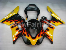 Cargar imagen en el visor de la galería, Black and Yellow Flame - YZF-R1 98-99 Fairing Kit
