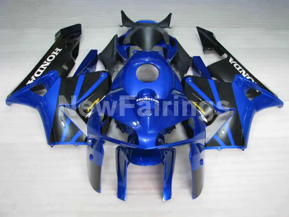 Black and Blue Factory Style - CBR600RR 05-06 Fairing Kit