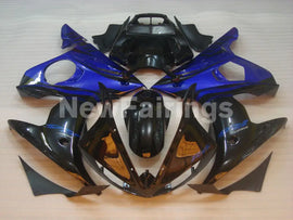 Black Blue Factory Style - YZF-R6 03-04 Fairing Kit