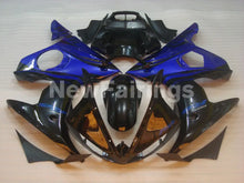 Cargar imagen en el visor de la galería, Black Blue Factory Style - YZF-R6 05 Fairing Kit