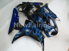Cargar imagen en el visor de la galería, Black Blue Flame - CBR1000RR 06-07 Fairing Kit