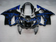 Cargar imagen en el visor de la galería, Black and Blue Flame - CBR600 F4 99-00 Fairing Kit