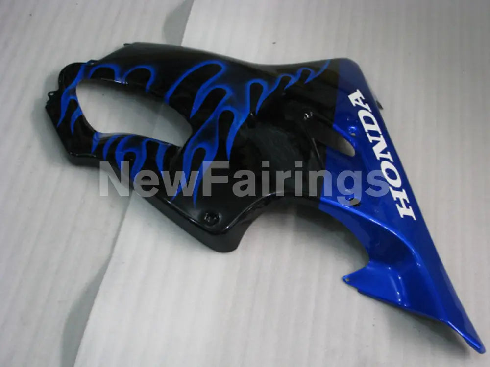 Black and Blue Flame - CBR600 F4 99-00 Fairing Kit