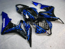 Cargar imagen en el visor de la galería, Black and Blue Flame - CBR600RR 07-08 Fairing Kit