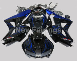 Black and Blue Flame - CBR600RR 13-23 Fairing Kit