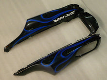 Cargar imagen en el visor de la galería, Black and Blue Flame - NINJA ZX-14R 06-11 Fairing Kit
