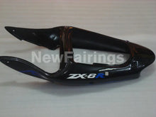 Cargar imagen en el visor de la galería, Black and Blue Flame - NINJA ZX-6R 00-02 Fairing Kit