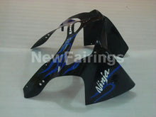 Cargar imagen en el visor de la galería, Black and Blue Flame - NINJA ZX-6R 00-02 Fairing Kit