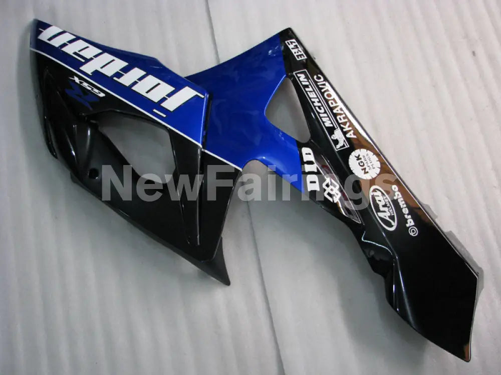 Black and Blue Jordan - GSX-R1000 05-06 Fairing Kit