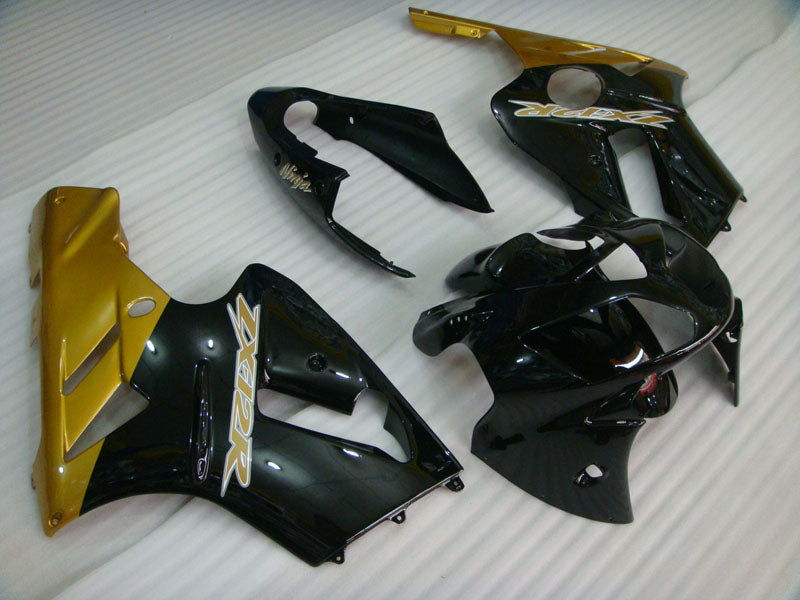Black and Golden Factory Style - NINJA ZX-12R 02-04 Fairing Kit