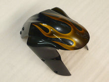 Cargar imagen en el visor de la galería, Black and Golden Flame - NINJA ZX-10R 04-05 Fairing Kit