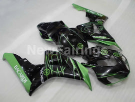 Black and Green BACARDI - CBR1000RR 06-07 Fairing Kit